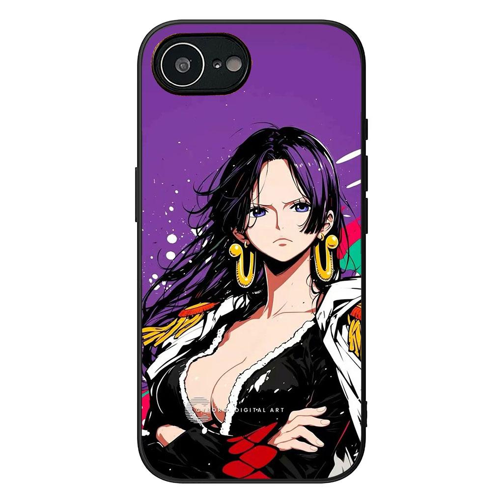 Cover for OPPO A54 A40 A60 A80 A18 A16 A17 A38 A78 A79 A57 A55 A3 Pro A96 A15 A12 Phone Case Zoro One Boa Hancock Pieces Luffy
