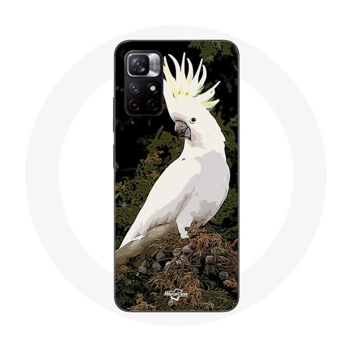 Чехол - MANIACASE - Redmi Note 11 5G - Какаду Попугаи - Гибкий - Универсальный