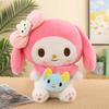 Cute Sanrio Plush Toy Stuffed Pillow Soft Comfortable Skin-friendly Plush Toy for Kids Baby Comforting Gift
