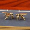 Solid Brass Mosquito Statue Vintage Insect Sculpture For Home Office Desk Decor Unique Conversation Starter And Gift