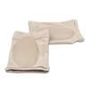 1 Pair Arch Support Brace Free Size Elastic Khaki Breathable Arch Pad for Camping Dancing Sports
