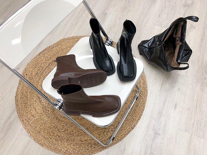 Модные женские осенние ботильоны, водонепроницаемая обувь на платформе, женский тренд 2025, обувь из мягкой кожи, ботинки на толстом каблуке в британском стиле