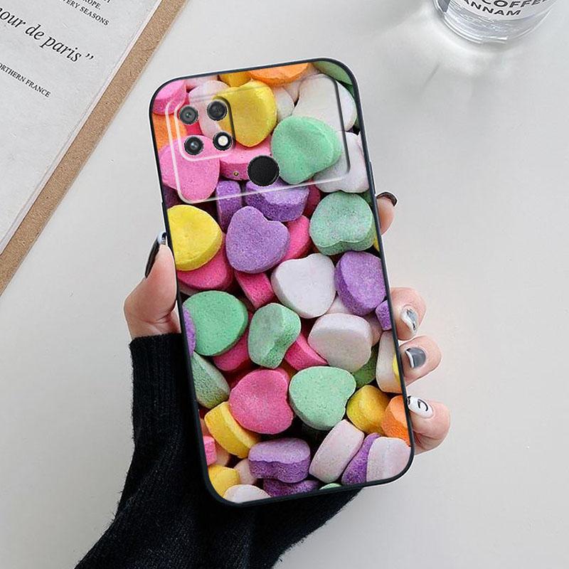 Чехол-крышка для Poco C40 Чехол для Xiaomi Poco C40 Цветной узор Мягкий силиконовый задний чехол для Funda Xiaomi PocoC40 C 40 4G Оболочка