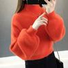 Autumn Winter Thick Sweater Women Jumper White Pull Femme Loose Pullover Knitted Fluffy Sweaters for Women