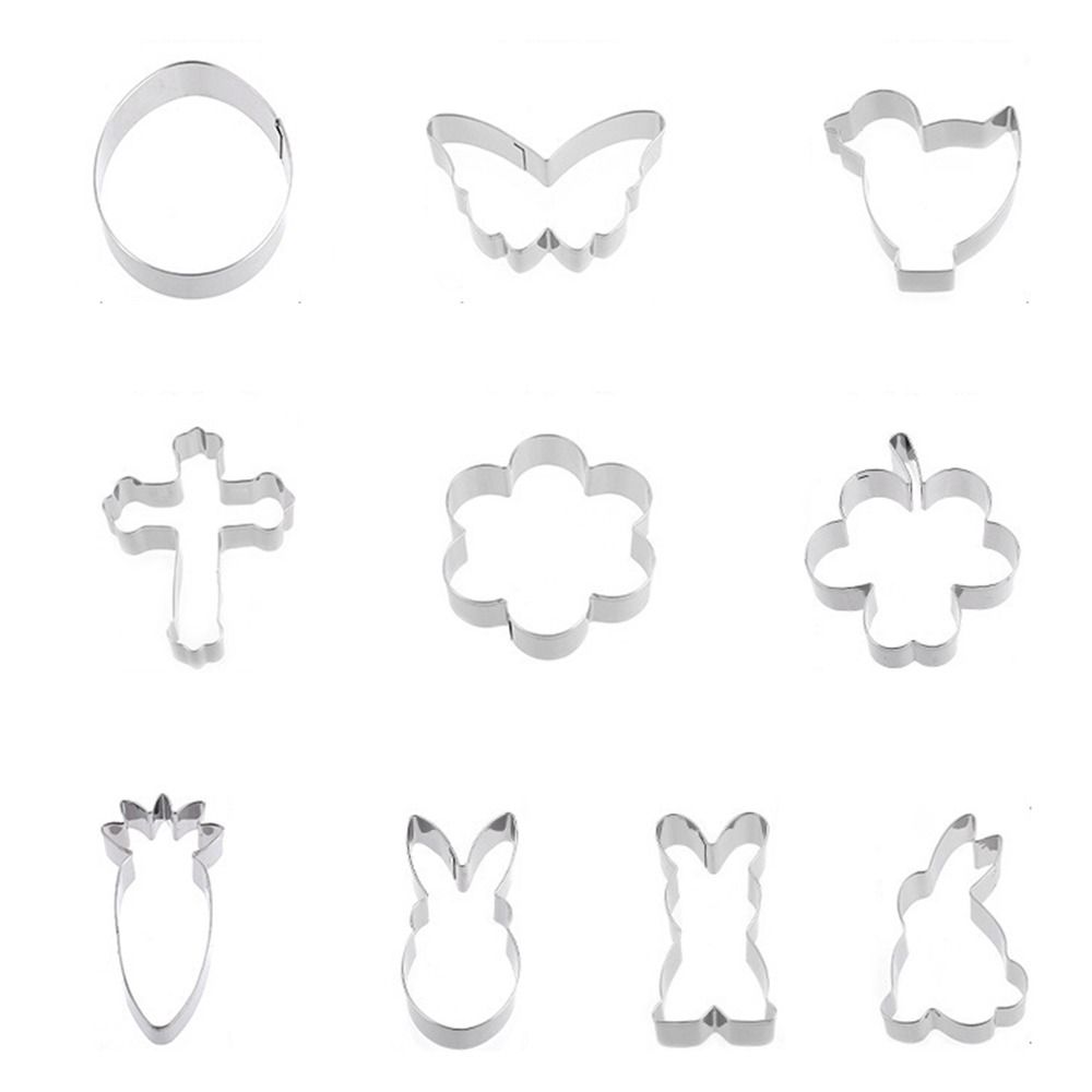 Форма для выпечки в виде мультяшного животного в форме креста Набор форм для торта из нержавеющей стали в виде котенка Украшение комнаты