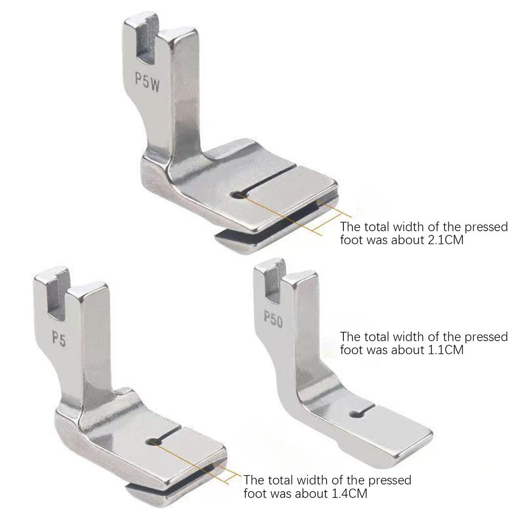 Industrial Sewing Foot,Practical Leather Coated Fabric Presser Foot for DIY projects,Household Portable Sewing Machine Supplies