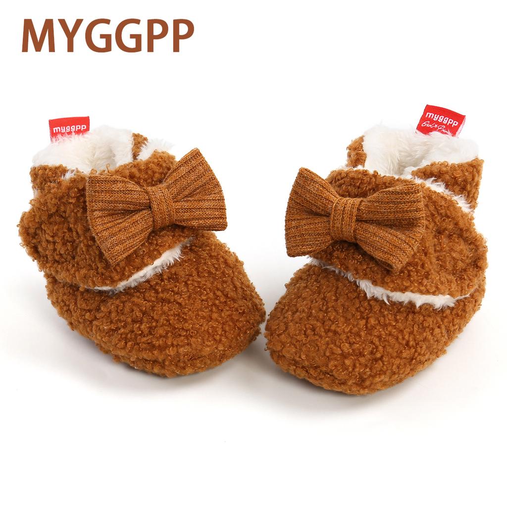 MYGGPP Autumn and Winter Baby Boots Baby Cotton Shoes Baby Shoes Toddler Shoes Warm Shoes