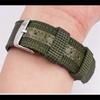 Nylon Canvas Strap Thickening Waterproof Watchband Watch Accessories