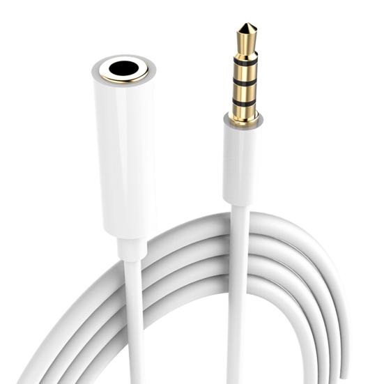 Удлинительный кабель для наушников Передача сигнала Штекер Стерео Аудио Воспроизведение 3,5 мм Штекер на Гнездо
