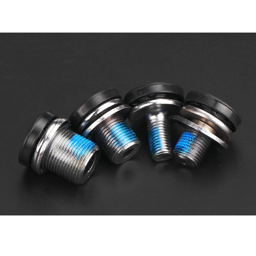 2Pcs Bike Hexagonal Crank Arm Fixing Bolt Capless Bottom Bracket Screws Bicycles Crank Screw Bike Crankset Bolt
