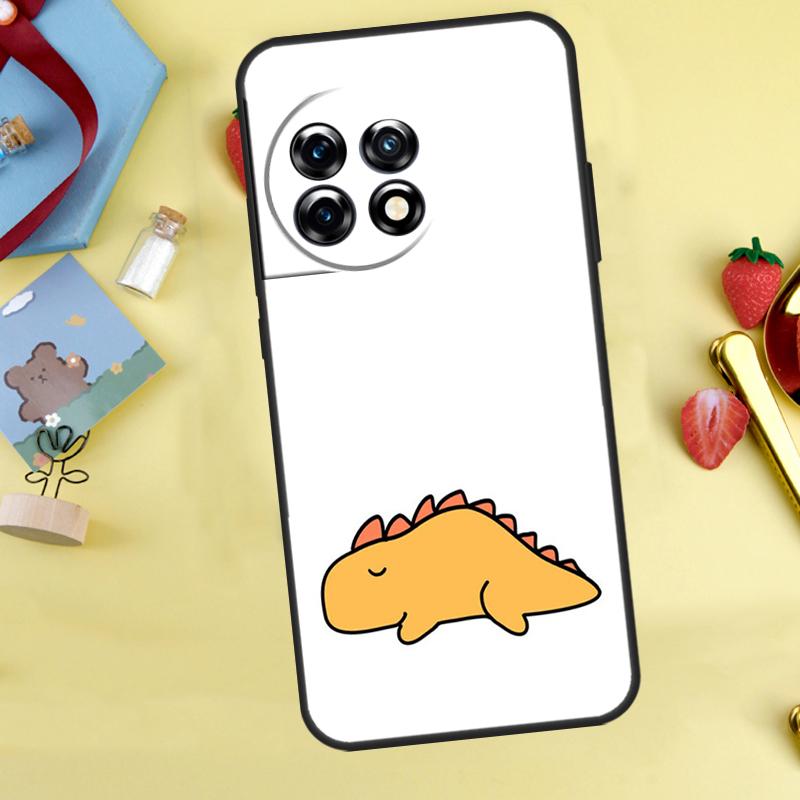 Dinosaur pattern Cover For OnePlus 13 13R 12 12R 11 10 Pro 8T 10T OnePlus Nord 4 CE 2 3 Lite N30 N20 N10 Case