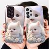 Милый питомец Милый щенок Собака Для Samsung Galaxy S24 Plus S20 21 FE S23 Ultra S8 9 A70 72 73 50 51 52 53 Закаленное стекло Чехол для телефона