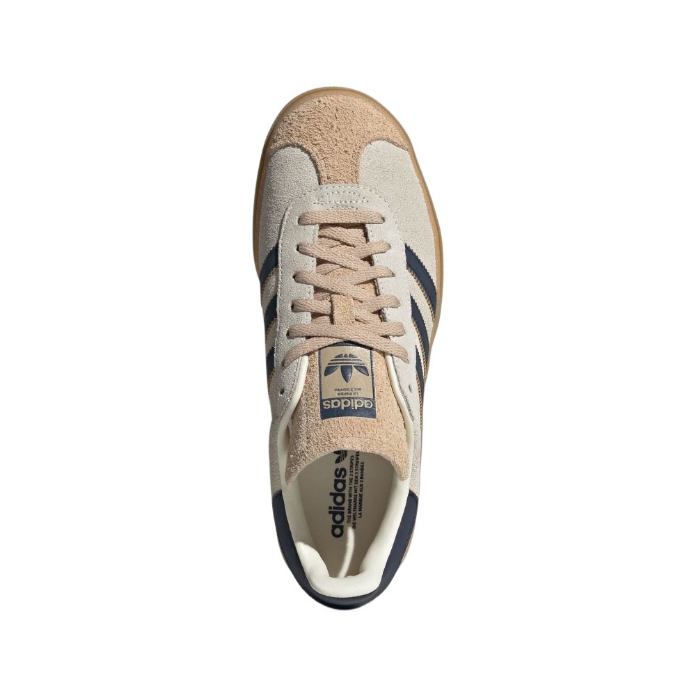 Gazelle Wmns Adidas Originals Bold 'Кремовый Темно-синий' Женские JQ5126