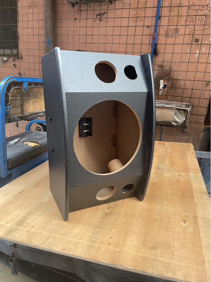 3-полосный акустический кабинет для домашнего аудио и KTV: 8, 10, 12 дюймов Деревянный для танцев/собраний