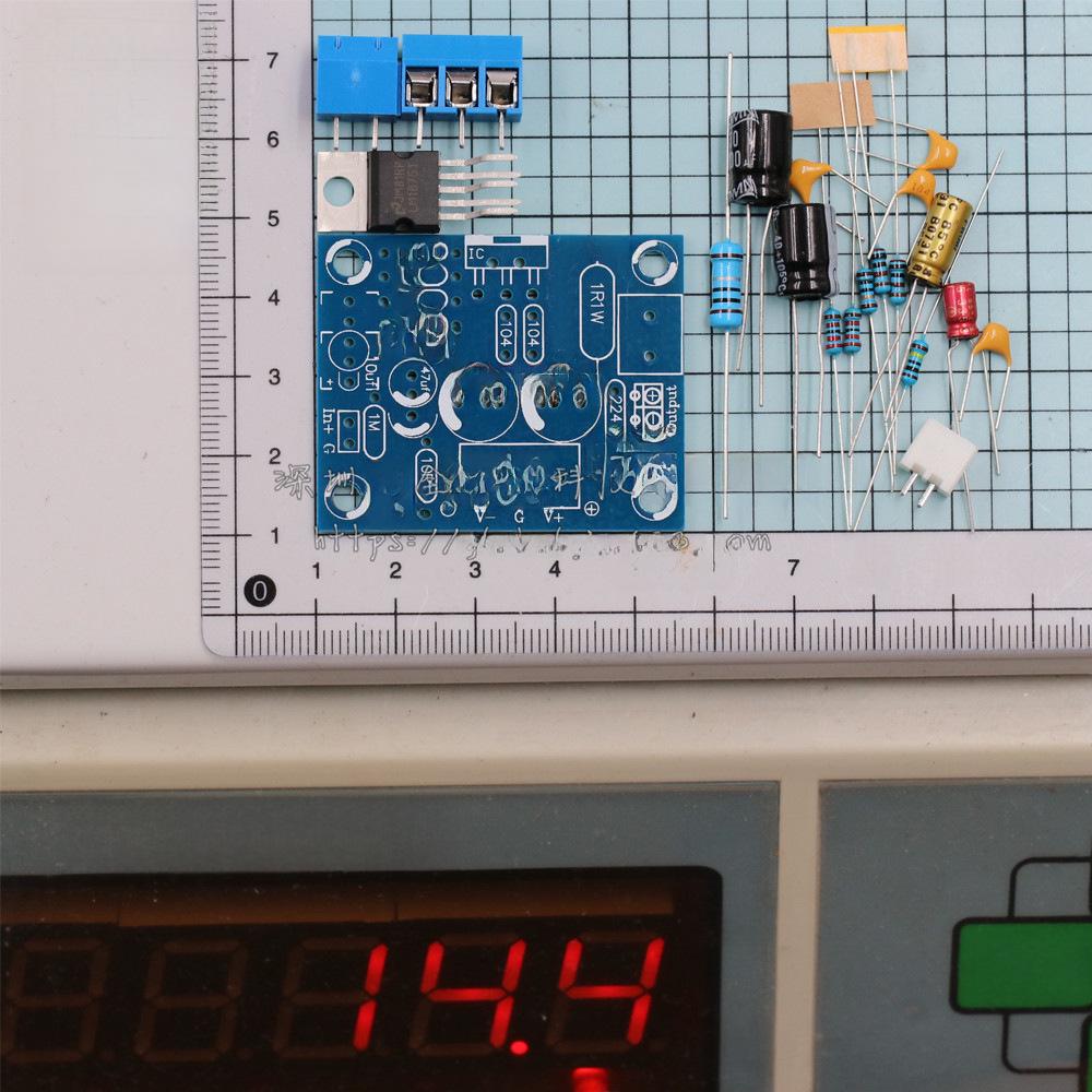 LM1875T Аудиофильский Hi-Fi Моно Усилитель DIY Кит - Рассыпные Детали