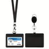 Doctors Badge Holder Real Work ID Card Case with Lanyard Office School Bank Credit Card