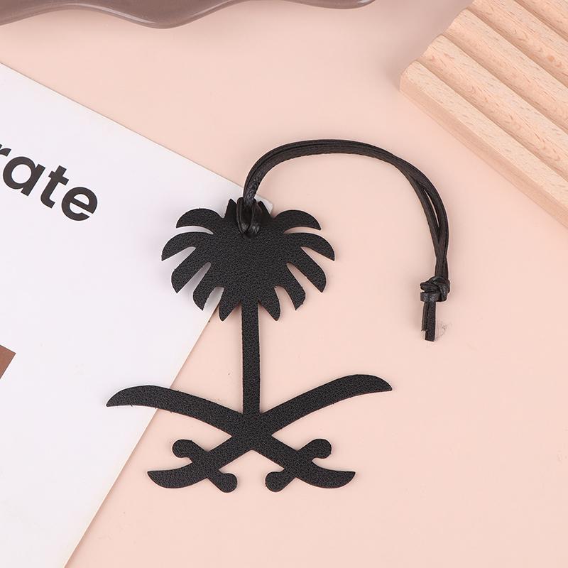 Натуральная кожа Саудовская карта финиковая пальма брелок женский рюкзак кулон женская сумка брелок