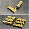 100/200Pcs Push Button Quick Connect Terminals 453 U-Shaped 0.3-1.5mm2 Tab Cold Inserts Terminals Wire Connector Terminals