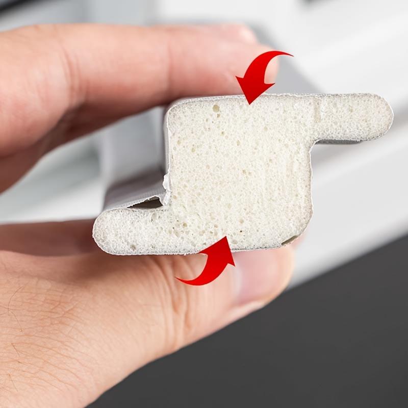 Z-образный уплотнитель для раздвижных окон Ветрозащитный и звукоизоляционный Легкая установка для уплотнения дверей и окон Уплотнительные ленты для зазоров