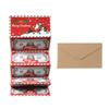 Christmas Money Envelope for Cash Gifts Surprise Gift Card Money Holder with 6 Slots