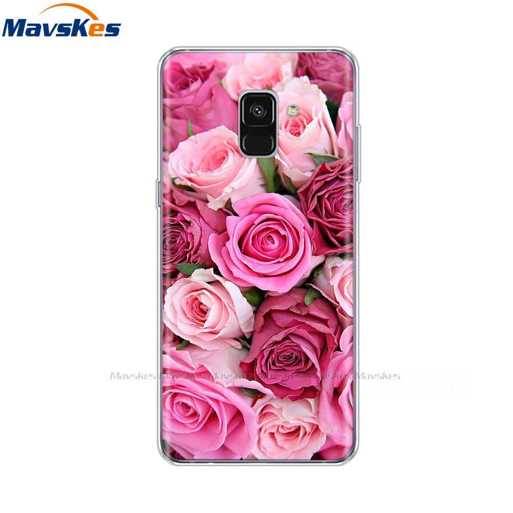 Чехол для Samsung Galaxy A8 2018 A530 Силиконовый чехол для Samsung A8 Plus 2018 A730 Мягкий чехол из ТПУ для корпуса телефона Galaxy A8 A 8