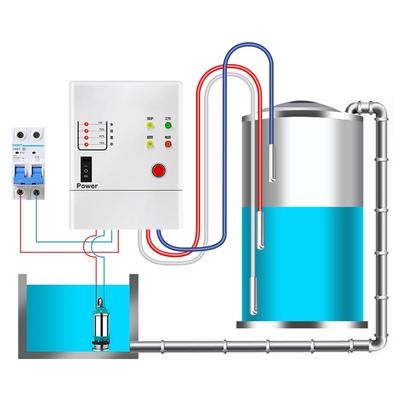 Трехэлектродный датчик уровня воды из нержавеющей стали Погружной датчик уровня воды Преобразователь уровня жидкости Датчик-зонд уровня жидкости