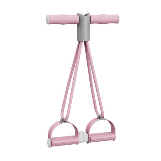 Разделяемый педальный эспандер для лодыжки с ручкой, эластичная йога-веревка для подтягиваний, мужской и женский педальный тренажер для растяжки, оборудование для тренировок