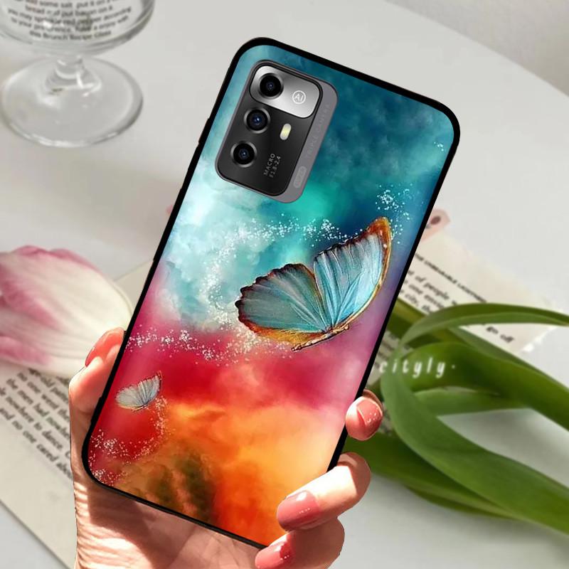 Чехол для ZTE Blade A72 / A 72 5G / A52 Черный Силиконовый Мягкий ТПУ Фунда Чехол для ZTE Blade A72 5G BladeA72 Бампер Защита Fundas