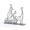MUYIKA Металлическая настольная фигурка Жираф 18x20см Bbl-m