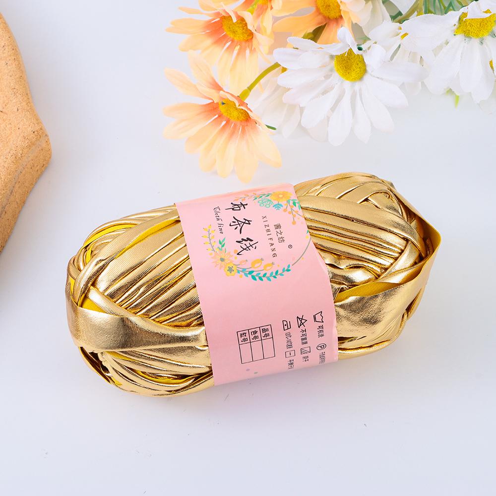 Блестящая Для Сумки Плед Магический Цвет Крючковая Пряжа Пряжа Моток Искусственная Кожа Сделай Сам Ручное Вязание