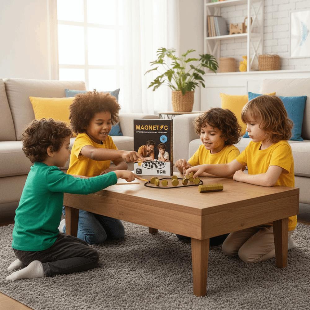 Magnetic Rocks Magnetic Effect Chess Games Develop The Mind Magnetic Strategy Games Party