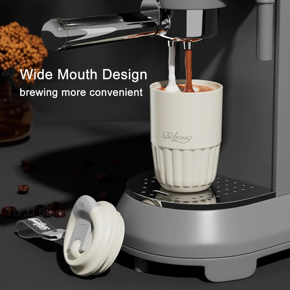 400 мл керамическая термос чашка для кофе дорожная кружка для кофе с вакуумной изоляцией термос для кофе термокружка стакан подарок на день рождения