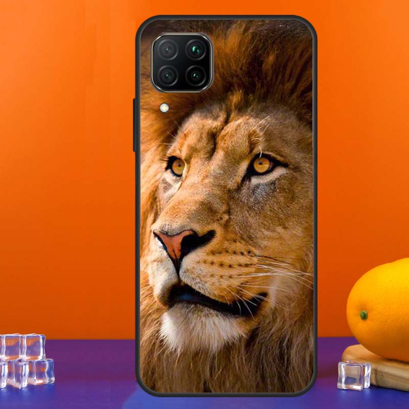 African Lion Big Cat For Huawei Nova 9 10 SE 5T 12i 12s 11i Y91 Y90 Y60 Y70 Y72 Y61 P60 Pro P20 P40 P30 Lite Case