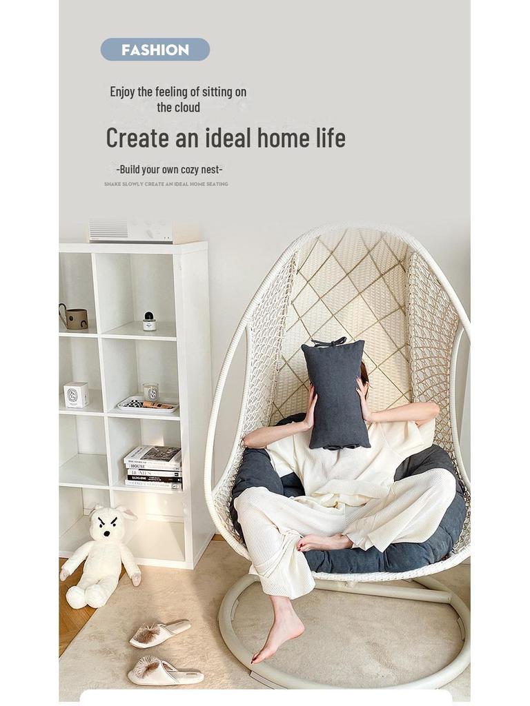 2023 Trendy Swing Подвесная Подушка для Кресла - Птичье Гнездо Круглая Подушка для Кресел