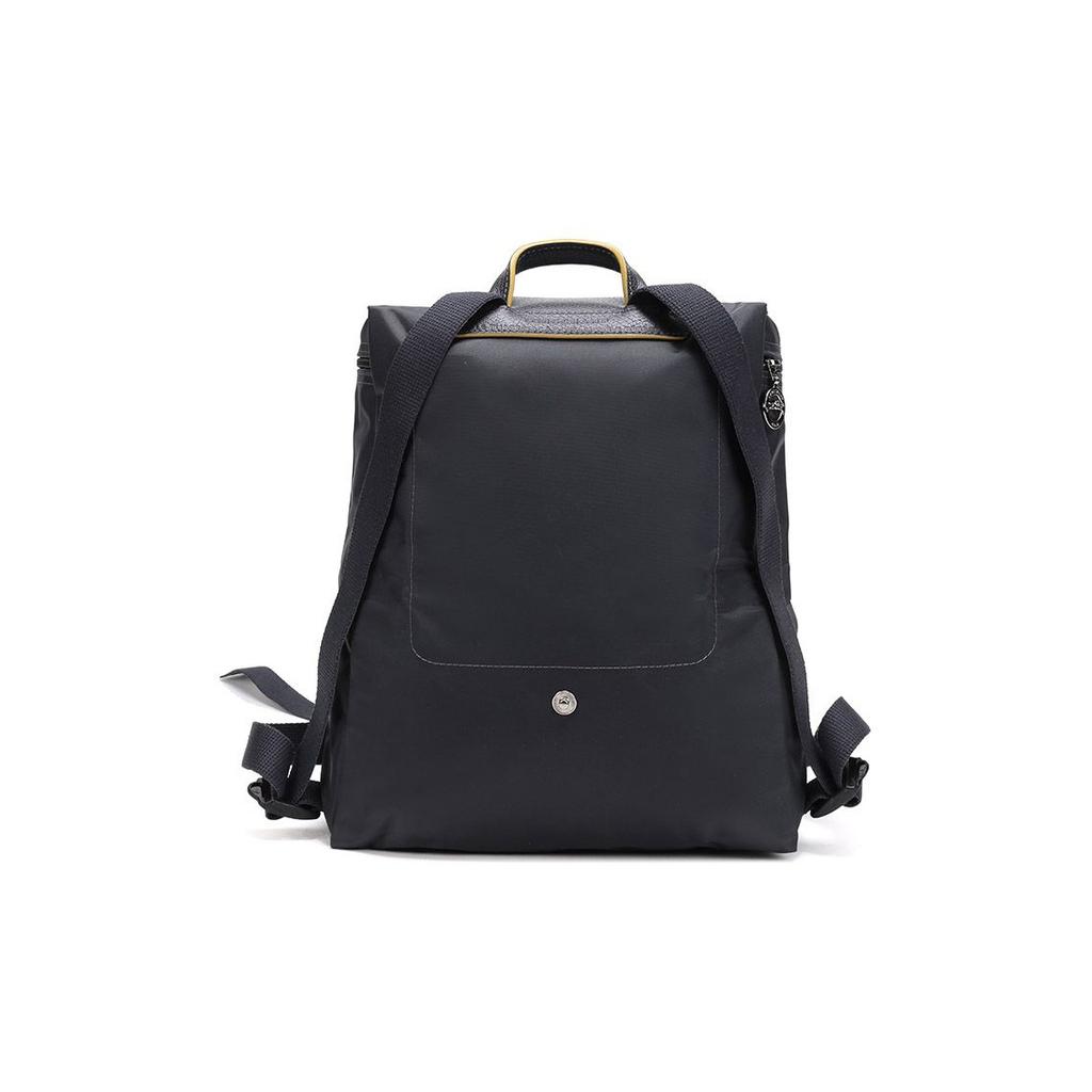 Longchamp Le Pliage Club 26 Large Capacity Lightweight Foldable Nylon Canvas Backpack Mini Women backpack Metallic-Gray 1699619300