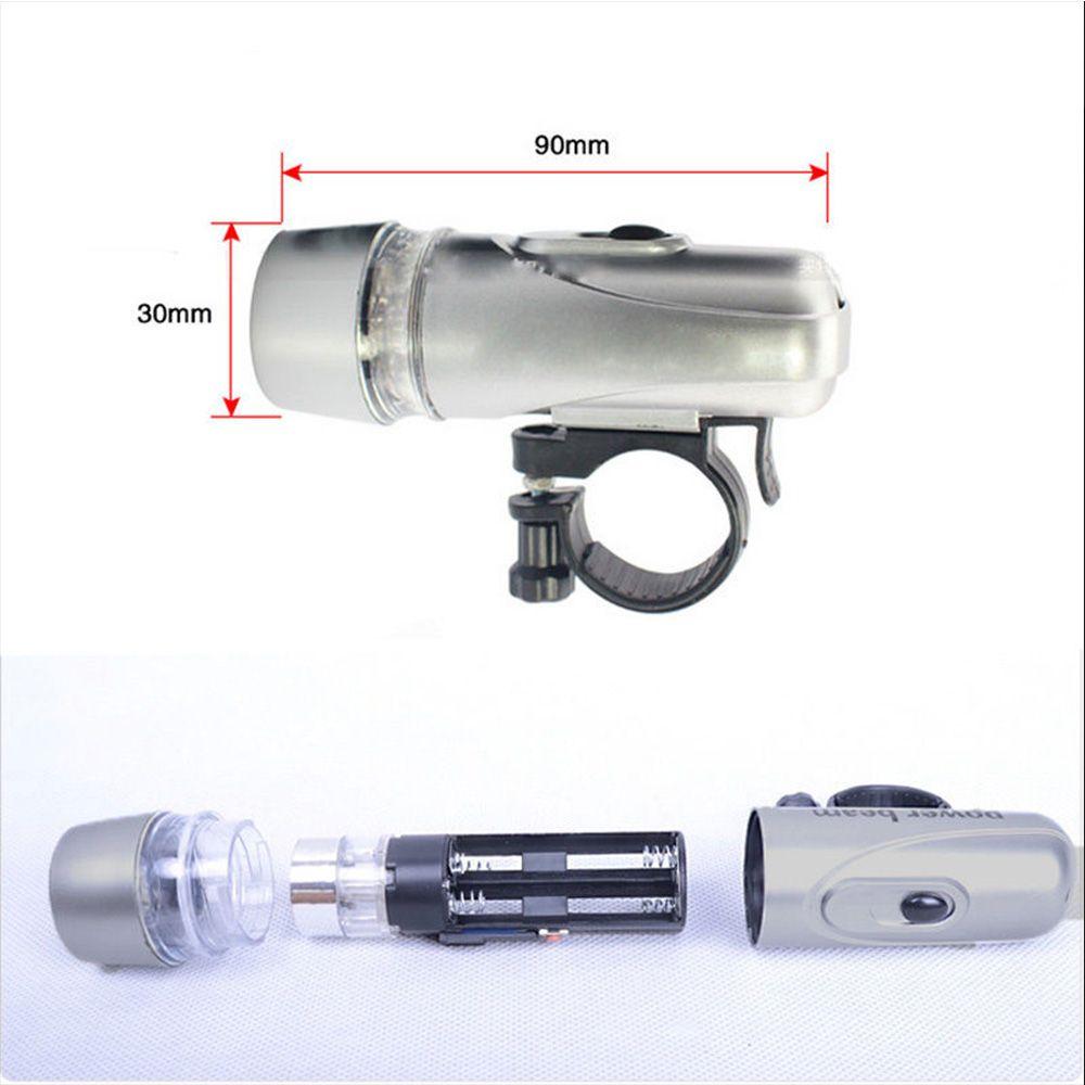 Bicycle Safety Light Bike Front Head Light Head Tail Light Bicycle Flashlight 5 LED