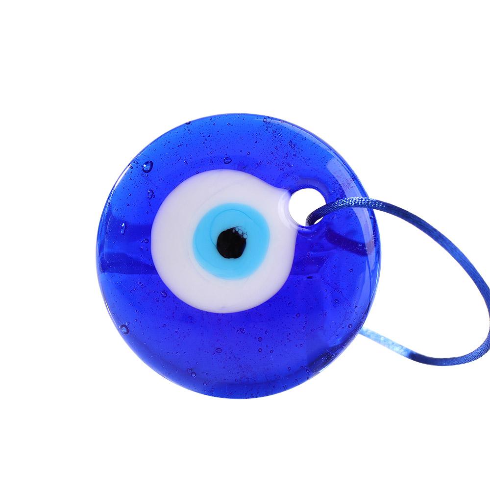 Car Auto Accessories Glass Evil Eye Blue Office Interior Decor Auto Decor Car Pendant Amulet