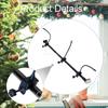 Adjustable Front Door Wreath Hanger for Garland Reusable Steel Frame Non-Slip No Suitable P