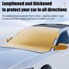Universal Car Front Windshield Cover Automobile Sunshade Cover Winter Ice Frost Guard Sun Shade Protector Out Car Cover