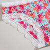 5pcs/pack Fashion Style Print Sexy Lace Women's Panties Low Waist Patchwork Breathable Comfort Female Underpants Sexy Lingerie