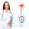 Lancardo Nurse Nurse Pocket Pocket Nursery White 2 Часы, Часы, Часы, Часы, Силиконовые, Съемные, Растягивающиеся, Мужские, Женские, Милые, Сердце, Учитель,