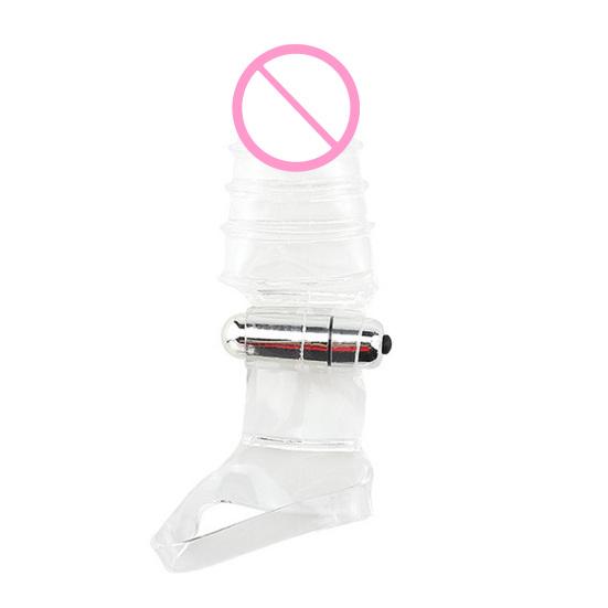 Finger Silicone Vibrator Stimulate Women Clitoris Nipples & Anal Women G Spot Massage Stimulation Products Adult Sex Toy for Solo & Couple Play