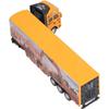 1/48 Transport Car Toy, Retractable Pedagogical Simulation Alloy, Plastic Carrier, Container Truck Model for Boys and Girls, Gifts