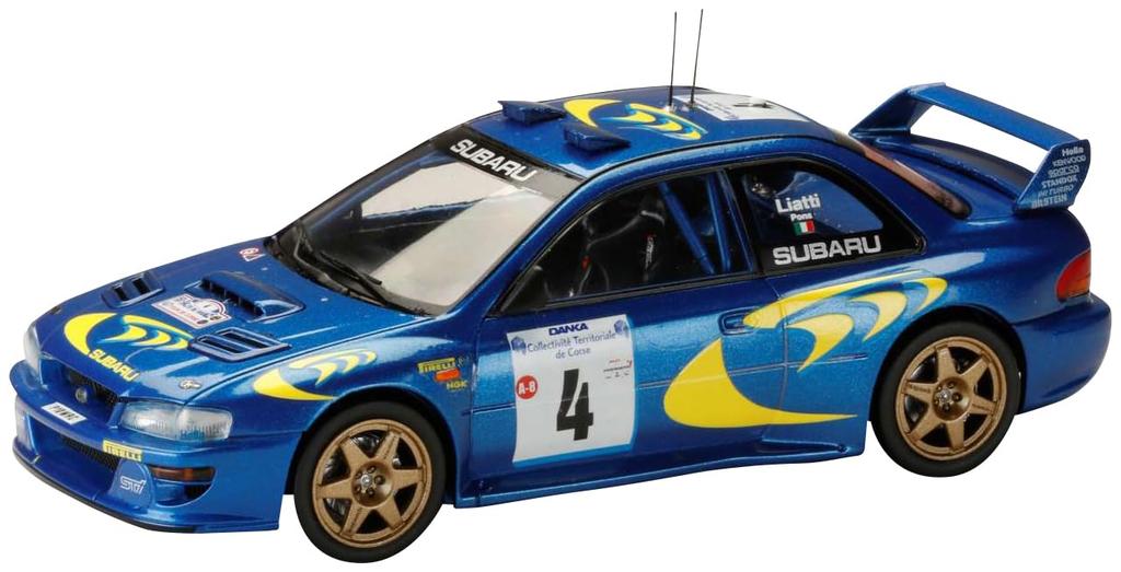 Hobby Japan HJR43 Масштаб 1/43 Subaru Impreza Tour de Corse 1997 #4 Готовая модель