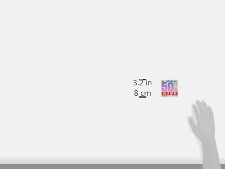 Toyo Origami 50 7cm 1000 001024 Paper, Colors, Square, Sheets,