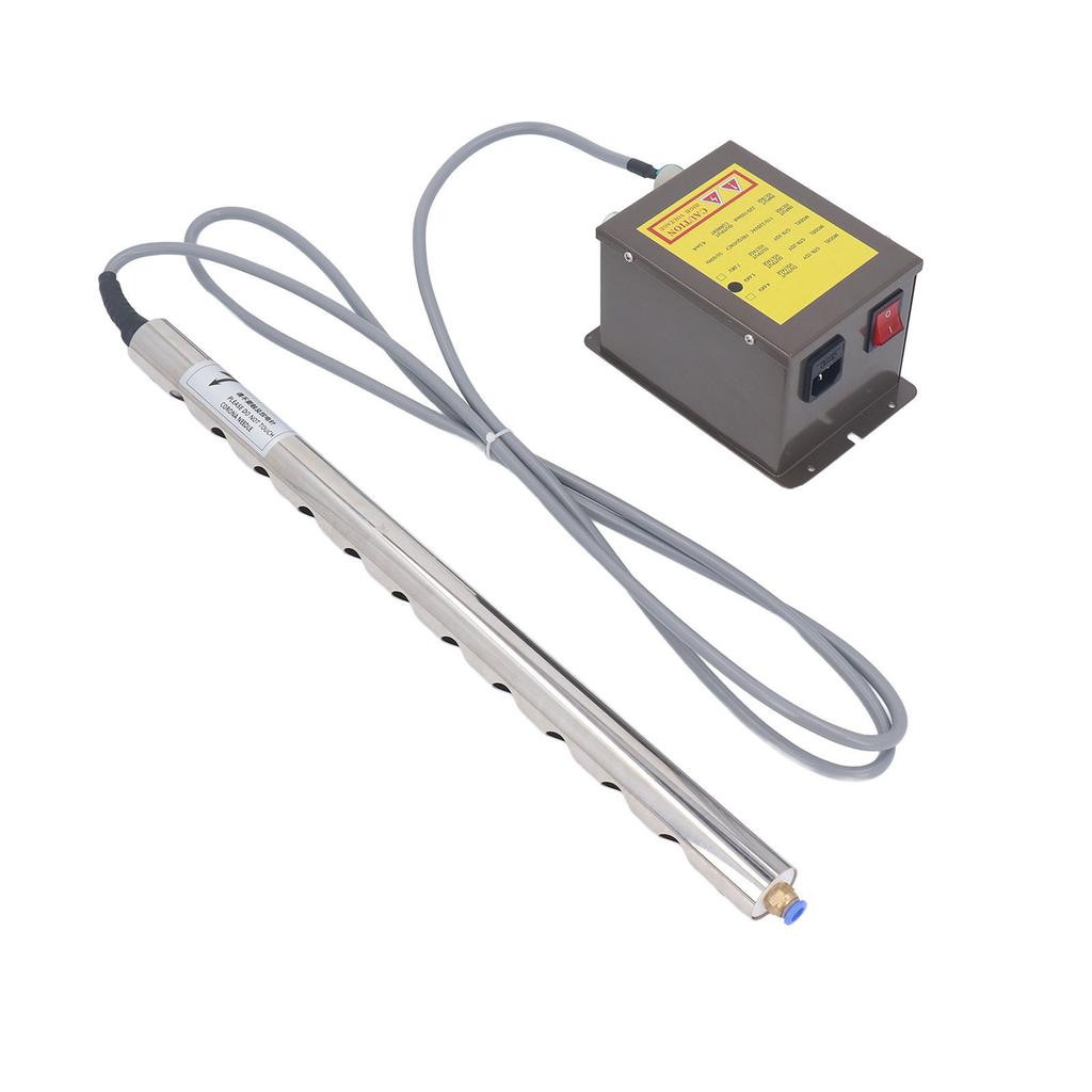 Ionizing Air Bar Anti Static Ionizing Pole Electrostatic Elimination Rod for 5.6KV Output Power Equipment 500mm / 19.7in