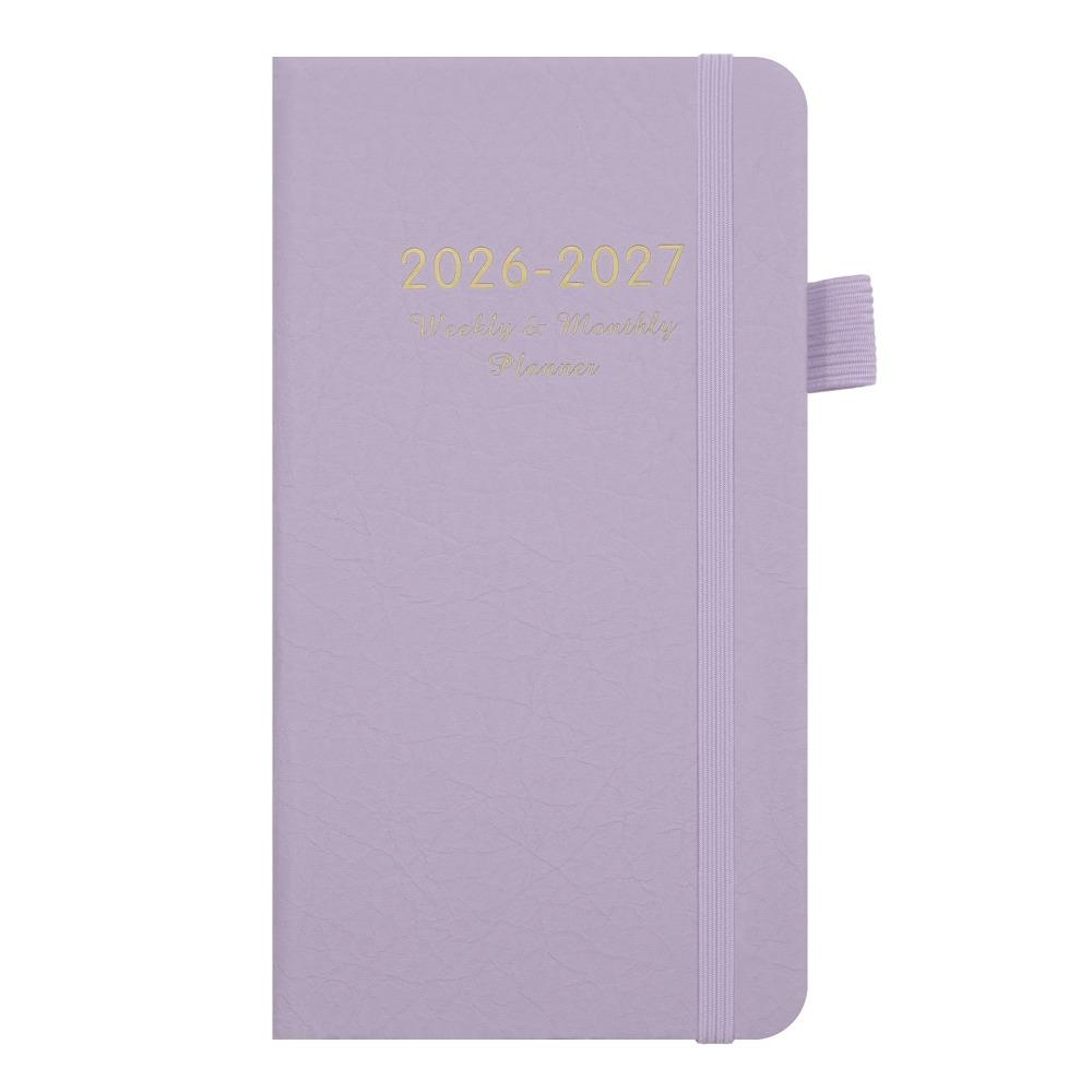 Английский Планировщик-блокнот на 2026 год 12 месяцев Полностью на английском языке Блокнот для планирования Повестка дня Плотная бумага Портативный