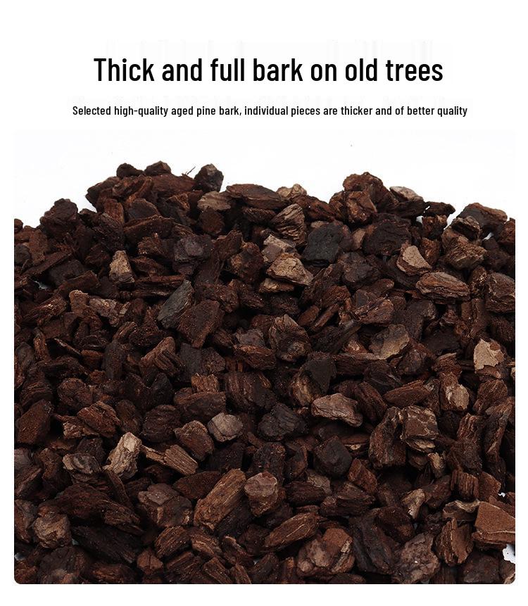 Special Fermented Pine Bark Substrate for Clivia, Phalaenopsis, and Dendrobium Orchids, New Zealand Bark for Top Dressing