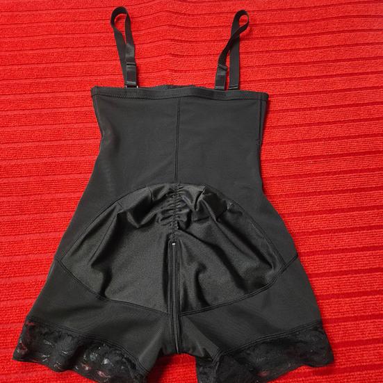 Женское корректирующее белье с высокой талией для похудения, компрессионная застежка-молния, промежность, поднятие ягодиц, контроль живота, регулируемые ремни, формирование фигуры, формирователь тела для женщин