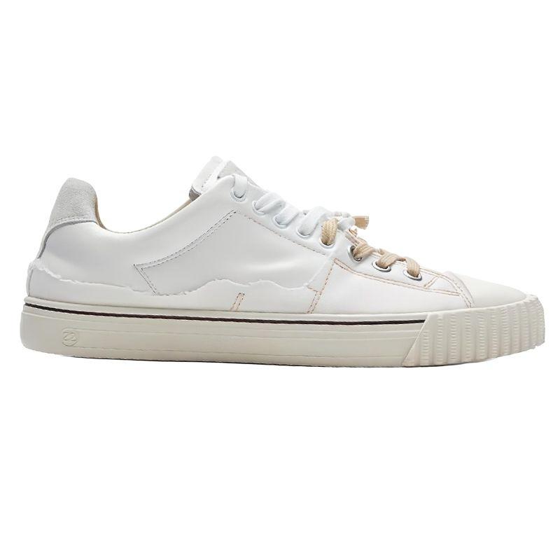 Maison Margiela Evolution Lace Up Low top Stylish Skateboarding Shoes Men's White S57WS0391P5063H8548